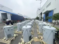 Autotransformador Toroidal de Montaje en Poste, Entrada de Alto Voltaje 10kv, Salida 110v 220v, Estándar IEC60076, 98% de Eficiencia