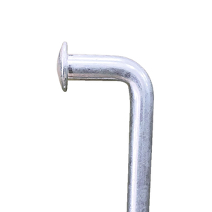 L-Shaped Galvanized <strong>Surveying</strong> Nail Settlement Observation and Displacement Monitoring Point Part Leveling Embedded Nail - Product Image 4