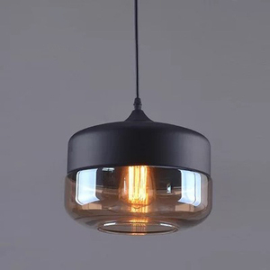 Lustre en verre de bar créatif de personnalité de salon de <span class=keywords><strong>restaurant</strong></span> de bar d'éclairage de loft simple moderne - Product Image 5