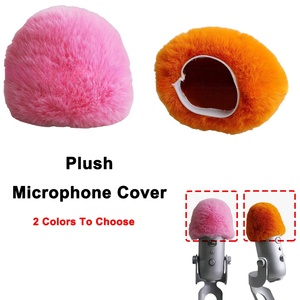 Cubierta de Micrófono Antiviento de Peluche para Micrófono <span class=keywords><strong>Blue</strong></span> <span class=keywords><strong>Yeti</strong></span>, Protector de Micrófono para Grabación - Product Image 6