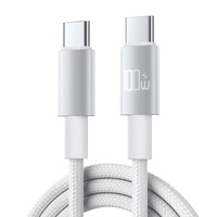 Câble USB Type C vers Type C en nylon avec écran numérique, charge rapide PD 100W 5A, transfert de données 2M pour Phone 15 16 17