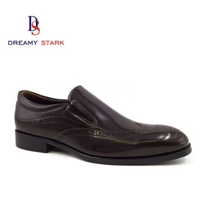 Chaussures Oxford italiennes faites à la main pour hommes, de luxe, vintage, confortables, respirantes, en cuir véritable, pour mariage, automne - Product Image 1