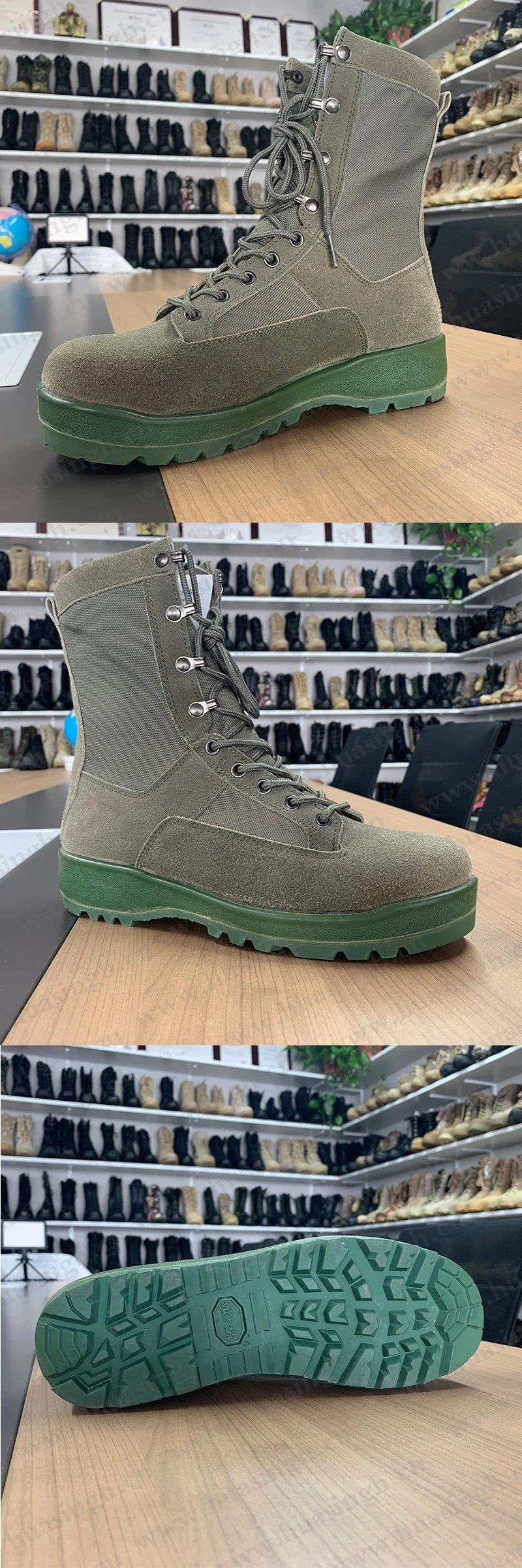 Belleville Sage Green Combat Boots: Waterproof Tactical Boots for