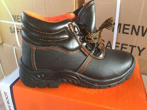 Chaussures <span class=keywords><strong>de</strong></span> sécurité pour hommes, bottes <span class=keywords><strong>de</strong></span> travail, avec bout en fer, plaque en cuir <span class=keywords><strong>de</strong></span> vache, bon marché, nouvelle collection - Product Image 5