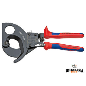 Coupe-câbles à pignon et crémaillère à cliquet Knipex, 280 mm - Product Image 6
