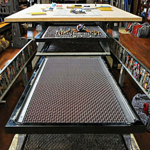 骨材用ステンレス鋼線網 岩石スクリーン 平織り技術 切断・溶接加工サービス - Product Image 3