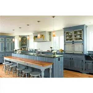 DAIYA Compact Luxury Flat Pack Commercial <strong>Fitted</strong> Shelving Tall Modern Set <strong>Kitchen</strong> Storage Cabinet Pantry <strong>Kitchen</strong> Units - Product Image 1