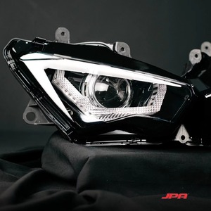 Ensamblaje de Faro Proyector LED JPA <span class=keywords><strong>NINJA</strong></span> ZX25R ZX6R <span class=keywords><strong>ZX4RR</strong></span> 250FI 2021 2024 Personalizado para Motocicleta Kawasaki - Product Image 4