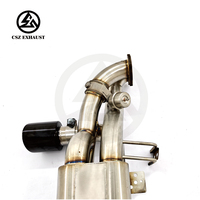 Silencieux à soupapes CSZ pour Porsche 718 Cayman GT4 / GTS / Boxster Spyder 4.0L Axleback
