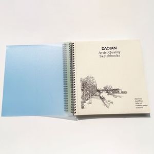 Daqian Giấy 160G X 35 Trang Chính Hãng Sketchbook 12K 16K Nhiệt Ràng Buộc Da Bìa Xoắn Ốc Phong Cách Cho Quà Tặng Giá Đặc Biệt - Product Image 4
