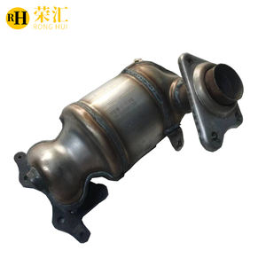 本田飞度2009-2013 RU3 EU1的荣辉发动机排气歧管更换催化转化器 - Product Image 2
