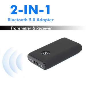 D2879 B10S 2-in-1 Wireless Blue tooth 5.0 Transmitter Receiver Adapter Audio 3.5mm <strong>Jack</strong> Aux - Product Image 3