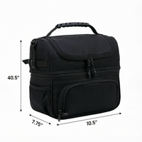 Sac isotherme Oxford écologique et tendance, réutilisable, résistant à l'eau, portable, pour le déjeuner et les pique-niques