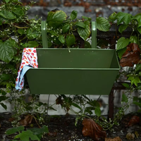 Porte-fleurs vertical durable avec revêtement en poudre pour une utilisation à la maison et au jardin, intérieur/extérieur, avec un support technique à long terme