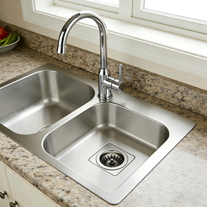 Filtro per Lavello da Cucina Moderno in Acciaio Inox 304, 4 Pollici 80mm, Cromato, Anti-Odore, Facile da Pulire, Drenaggio Rapido, Garanzia di 2 Anni - Product Image 3