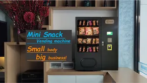 Fabriek Kantoor Hotel Beste Keuze Mini Automaat Voor Snack Nayax Kaartlezer Micron Smart Vending
