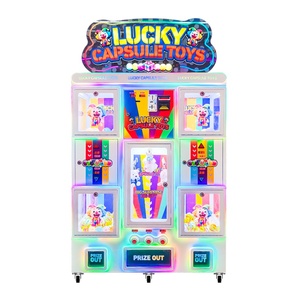 Máquina Expendedora Comercial de Cápsulas Sorpresa con Múltiples Compartimentos, Luces LED de Colores, Equipo Automático para Dispensar Juguetes en Centros Comerciales - Product Image 3
