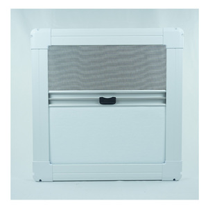 Piezas de RV, entrega rápida de la empresa china, ventana de <span class=keywords><strong>Camper</strong></span> de aleación de aluminio, ángulo de esquina redonda, ventana de autocaravana con certificado E13 - Product Image 2