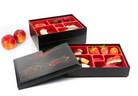 Boîtes à déjeuner japonaises, compartiments de restauration de riz Sushi récipient alimentaire Portable boîte à Bento boîtes à déjeuner japonaises