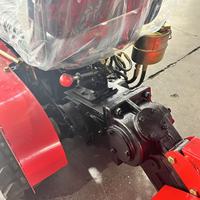 Motoculteur agricole rotatif, mini-tracteur chenillé 25 CV avec moteur et boîte de vitesses personnalisée, haute productivité