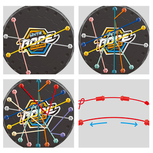 Juego de Rompecabezas de Cuerdas, 10 Piezas, Juego de Desenredar Cuerdas Retorcidas, Desafío de Estrategia, Rompecabezas de Nudos, para Viajes y Fiestas - Product Image 3