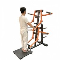 Máquina de fuerza comercial para fitness deportivo, equipo de elevación lateral de hombros tipo tijera, superventas