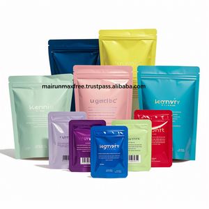 ถุงพลาสติกบรรจุอาหารสุนัขเลี้ยงขนาดใหญ่5กก. 10กก. 15กก. ถุงซิปเปิดปิดได้ด้านล่างแบน - Product Image 4