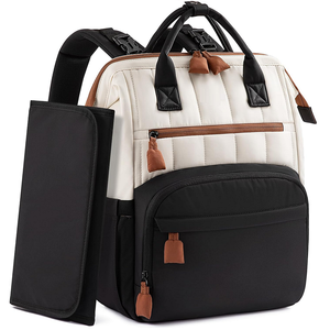 <span class=keywords><strong>Mochila</strong></span> Pañalera Ligera al por Mayor con Cambiador y Hebillas para Cochecito, Bolso Multiusos para <span class=keywords><strong>Bebé</strong></span> para Mamá y Papá - Product Image 2