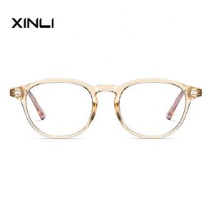 Monturas de Gafas Ópticas de Alta Calidad XINLI Modelo 5004, Unisex, Venta al Por Mayor, Disponibles en 6 Colores, Incluido Champán - Product Image 1