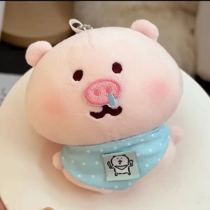 Llavero Colgante de Peluche de 13cm, Osito <span class=keywords><strong>Dudu</strong></span> Gordo y Cerdito Lulu Pudding, Accesorios para Mochila, Súper Suave, Algodón PP, Unisex - Product Image 3