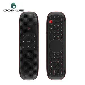 Joinwe Factory Direct Wechip W2 air mouse remote control 2.4G Wireless Keyboard with Touchpad for Smart TV