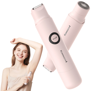 เครื่องโกนขน 2 in 1 สำหรับผู้หญิง ไร้สาย กันน้ำ IPX6 หัวโกนคู่ สำหรับโกนขนบิกินี่ ขนบริเวณจุดซ่อนเร้น ขนรักแร้ ขนขา ใช้ในบ้าน - Product Image 1