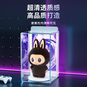 Vitrine transparente pour figurines avec couvercle pour le rangement de boîtes mystères, petite taille 8621, fabriquée à Taizhou - Product Image 1