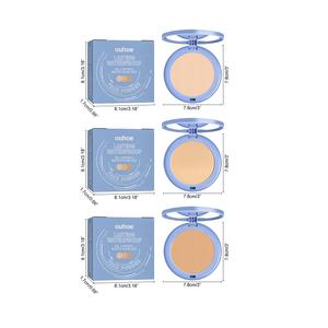 2025 Venta caliente Etiqueta Privada maquillaje facial polvo suelto 3 colores mate Control de aceite ajuste facial polvo suelto - Product Image 1