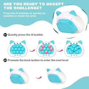 Quick Push Game Console Puzzle Challenge pour enfants Smart Fidget Game Sensory Toys Controller Machine Stress Relief Gifts - Product Image 6