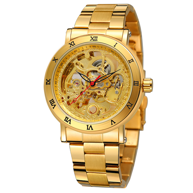 Reloj Para Hombre Forsining Watch Western Business Elegance Couple Men Movement Luxury Automatic Skeleton Men Mechanical  Watch