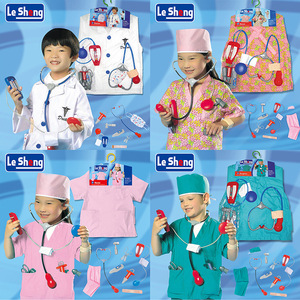 Uniforme <span class=keywords><strong>de</strong></span> Enfermera y <span class=keywords><strong>Cirujano</strong></span> para Niños, Disfraz <span class=keywords><strong>de</strong></span> Médico para Jugar a las Profesiones - Product Image 1