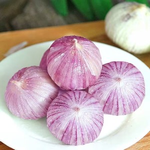 Zhh yunnan बैंगनी त्वचा युक्त एकल लहसुन ताजा और उच्च गुणवत्ता वाले सूखे लहसुन ताजा लहसुन की सब्जियां - Product Image 5