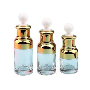 Nouvelles bouteilles compte-gouttes de luxe pour huiles essentielles, 30 ml, <span class=keywords><strong>en</strong></span> verre transparent avec <span class=keywords><strong>pipette</strong></span> - Product Image 1