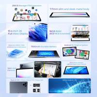 Tablette PC HOTWAV Pad 8 10,4 pouces 8 Go+256 Go 7500 mAh Android 13 Unisoc T606 Octa Core 4G Robuste Double SIM WiFi BT Nouveau