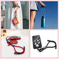 Nouveau câble USB portable tressé rapide, type C vers type C, bracelet, câble de charge rapide, câble de données pour téléphone portable
