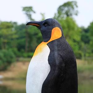 รูปปั้นเพนกวินจักรพรรดิ2025 FRP/งานฝีมือเรซินประติมากรรมคิงเพนกวิน/ธีมมหาสมุทรเครื่องประดับนกเพนกวินงานหัตถกรรม - Product Image 5