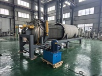 Filtre à pression horizontal à feuilles entièrement fermé avec boîtier en acier au carbone pour le projet de filtration chimique du soufre liquide et du silicate de sodium