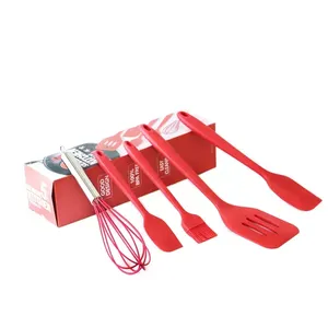 Juego de Utensilios de Silicona de Grado Alimenticio Aprobado por la FDA, 3 Piezas, Seguro e Inodoro, Utensilios de Cocina Modernos para una Alimentación Familiar Saludable - Product Image 2