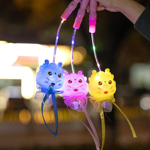 Lanternes Dragon Portables pour Enfants, Jouet Lumineux LED Clignotant, Vente en Gros pour Marchés Nocturnes, en Plastique, Fonctionnant sur Piles - Product Image 2