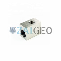Pièces de rechange pour découpeuses à jet d'eau KMT 10189181 Corps, Valve pneumatique, HP, 2 ports, 60K Pièces de rechange pour machine de découpe à jet d'eau