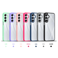 Coque de téléphone hybride TPU PC personnalisée Sanfeng pour Samsung A16 A17 A26 A27 A36 A37 A56 A57, antichoc, transparente, vente en gros