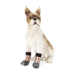 Chaussures imperméables pour chien, design personnalisé, antidérapantes, chaussettes pour pattes, vêtements respirants pour animaux de compagnie avec support en latex - Product Image 4