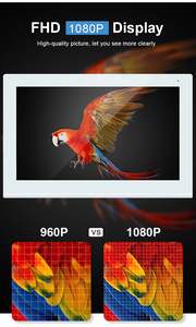 Bcom-wire <span class=keywords><strong>intercom</strong></span> Interphone với 1080P Độ Phân giải Video Doorphone cho 2 gia đình cho 2 căn hộ - Product Image 2