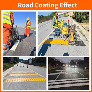 Peinture de marquage routier durable à séchage rapide Revêtement résistant à l'usure et réfléchissant dans la méthode d'application de pulvérisation d'apparence de poudre - Product Image 6